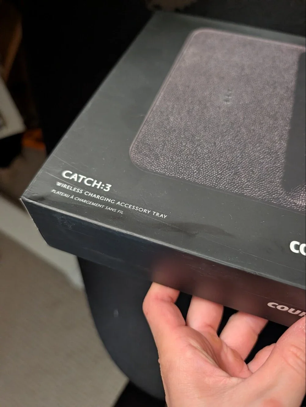 NWT Courant Catch:3 Wireless Phone Charger And Accessory Tray